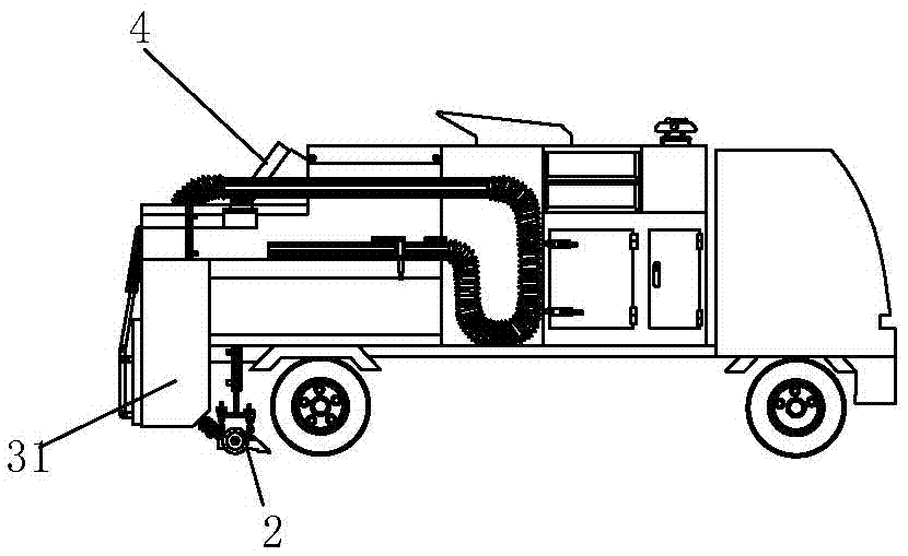 尾气处理装置与扫地环卫车