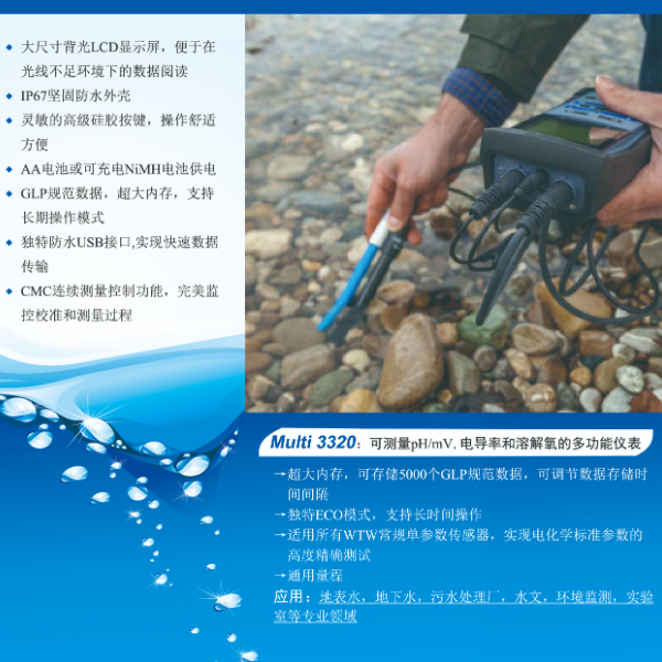 水工业水质检测及分析仪器与多功能手电筒播放器