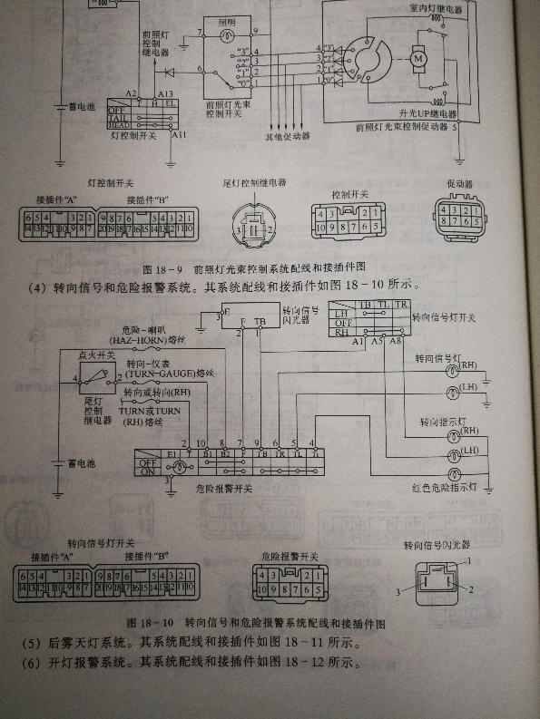 昌河北斗星与转换开关分合表怎么看