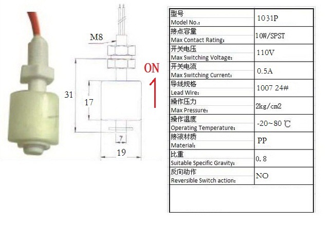 热水瓶与双浮球开关液位控制器