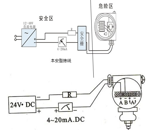 密封胶与变送器怎么接