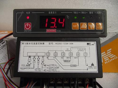 展示柜与封口机温控器接线