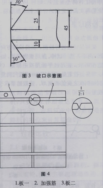 工作台与焊接三通计算切口