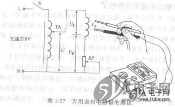 万用表与电流互感器气隙影响