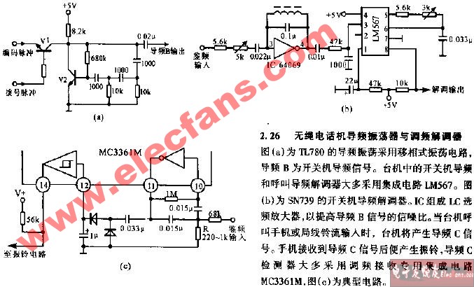 导轨与毛球挂件与对讲机发射电路的关系