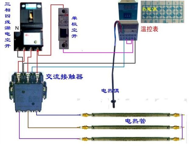 温控开关与排线和电线的区别