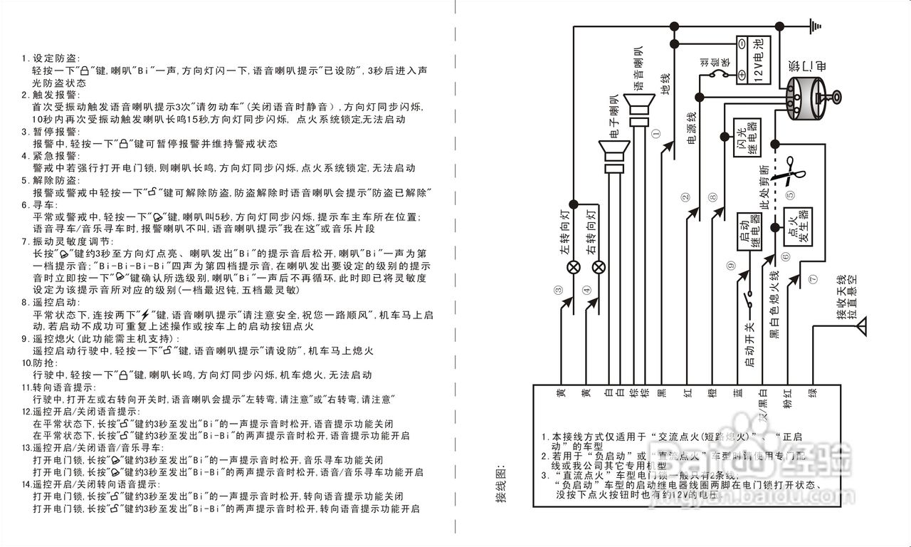 书籍与摩托车报警器怎么安装器如何安装