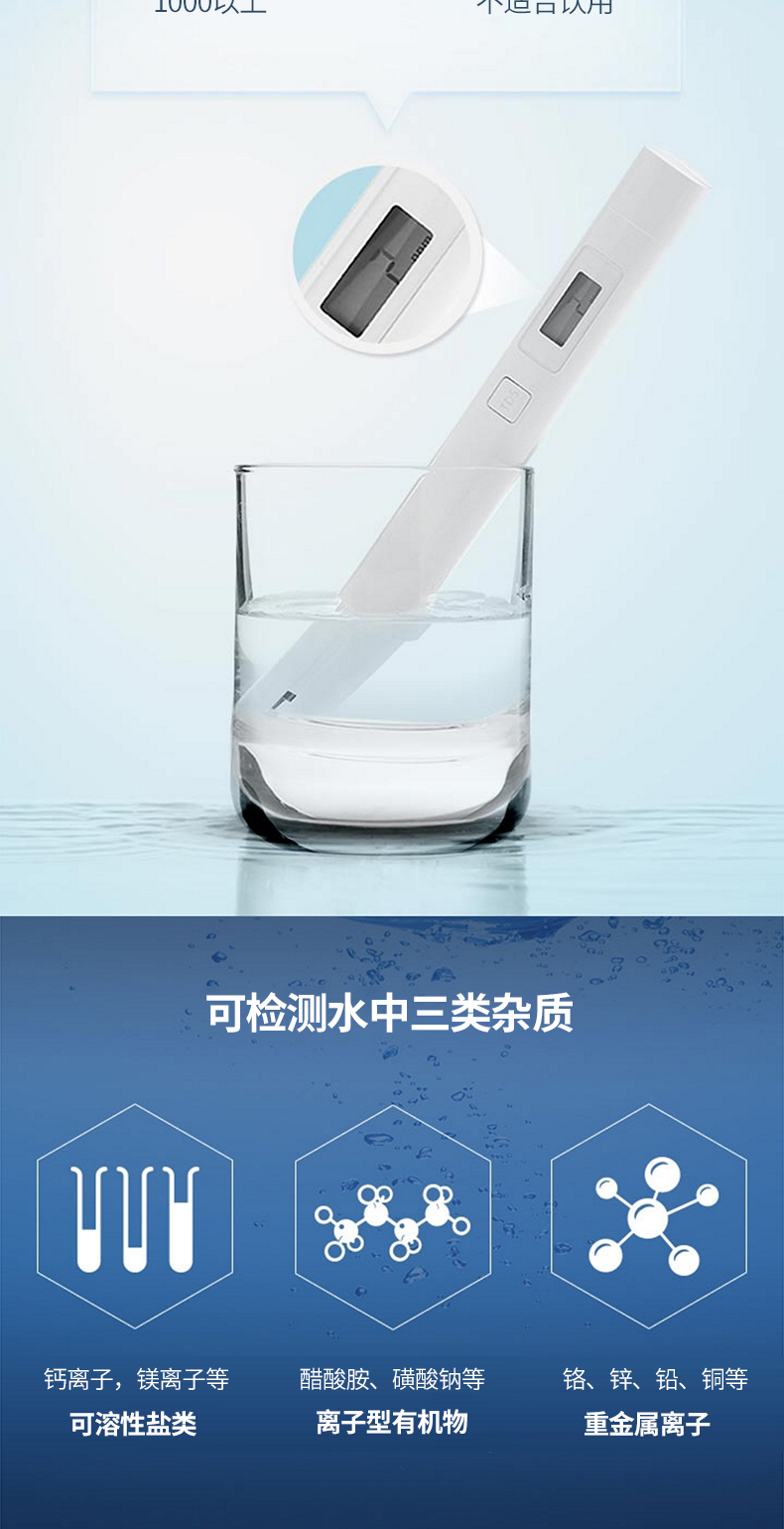 家用净水器与便携水分测定仪