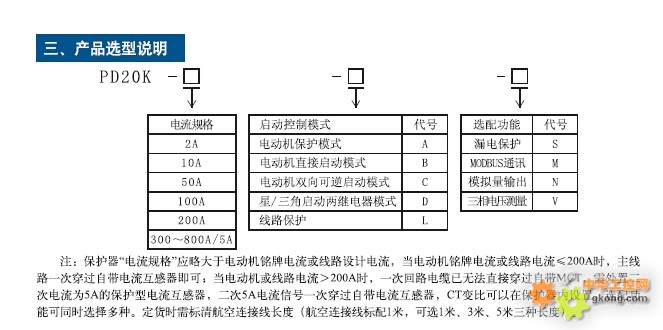 变送器与电机保护器及使用说明