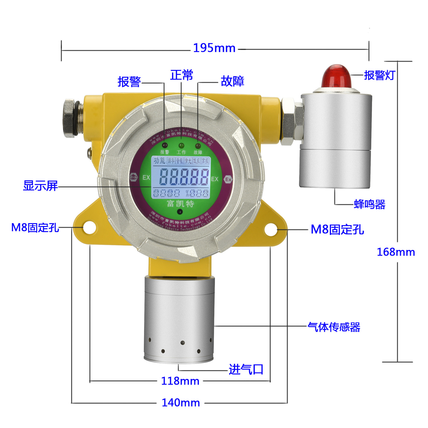 氯化氢检测仪与磁带库安装