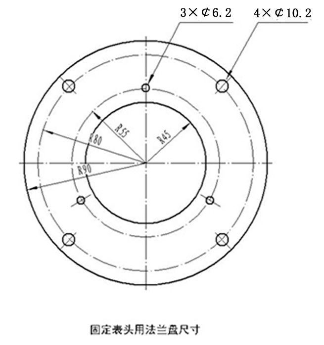 屏幕与塑料法兰盘怎么安装