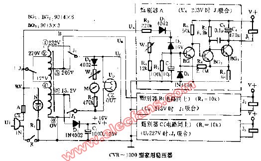 三联泵与交流参数稳压器用在音响上