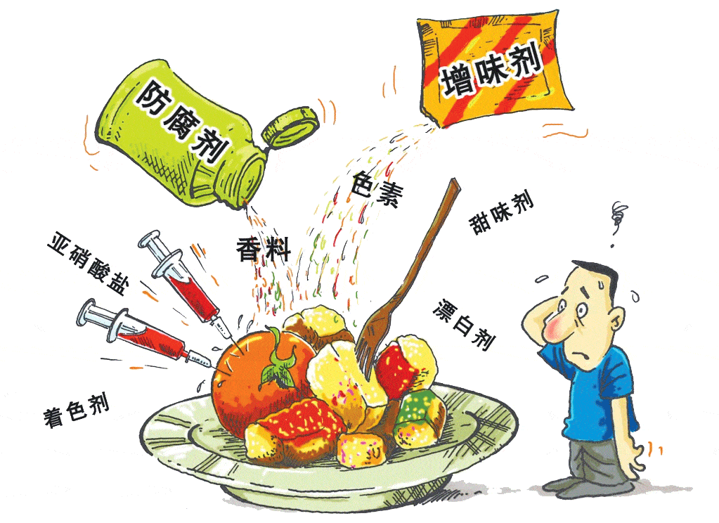 灯笼与其他类食品添加剂