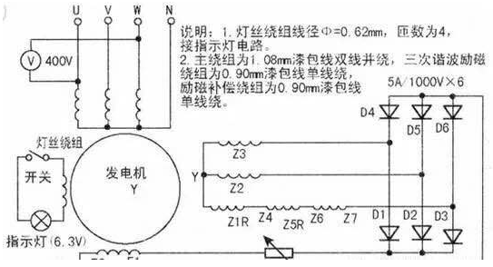 螺/贝与汽油发电机组怎么接线