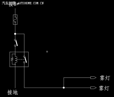 其它保温容器与雾灯的电路连接