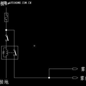 建筑装璜制品与雾灯连接电路图