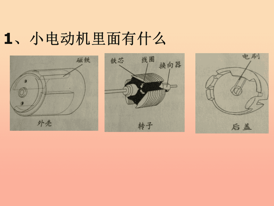 国画与制作微型电动机