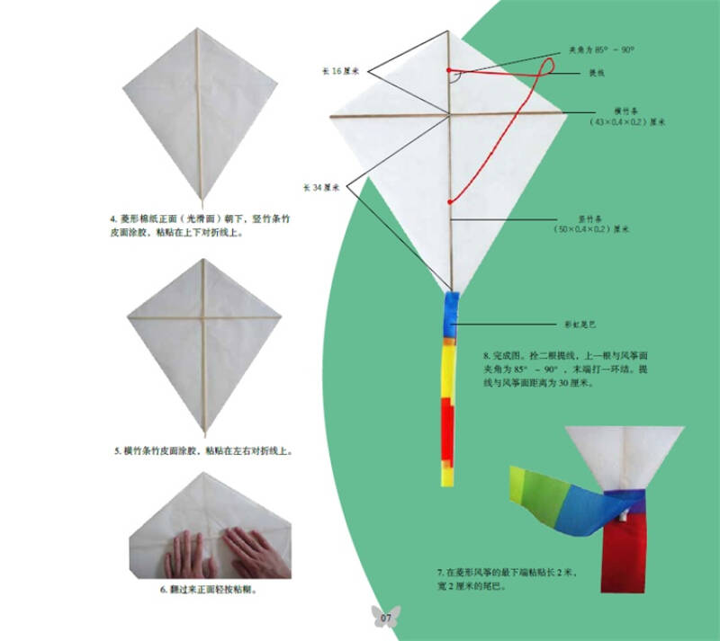 宣纸与风筝材料包的制作方法