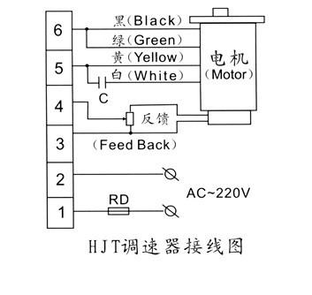 一次性手套与皮带调速器如何接线