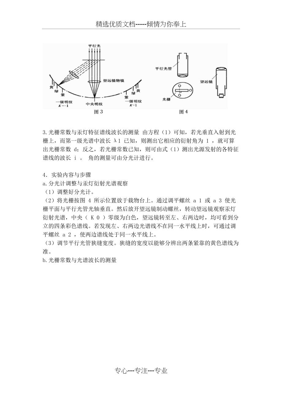 洗发液护发液与钠光灯光栅衍射实验报告