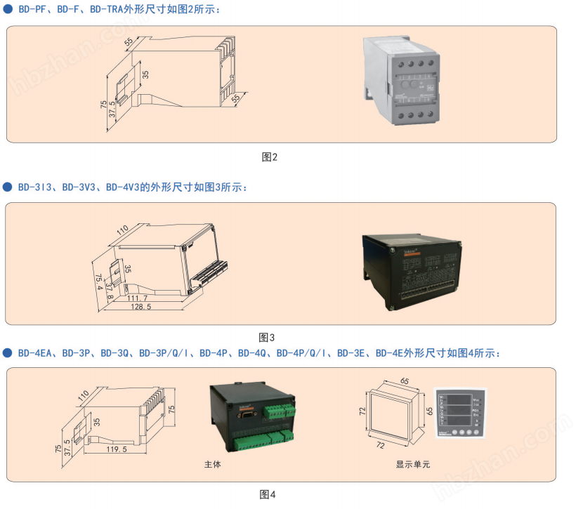 电量变送器与广告板安装方式