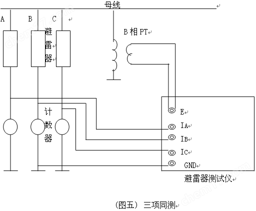 防雷监测仪与网络测试仪电路图