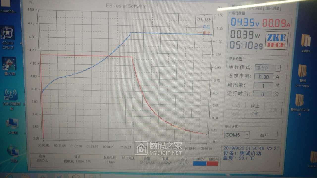 手机电池与示波器如何测量温度随时间的变化