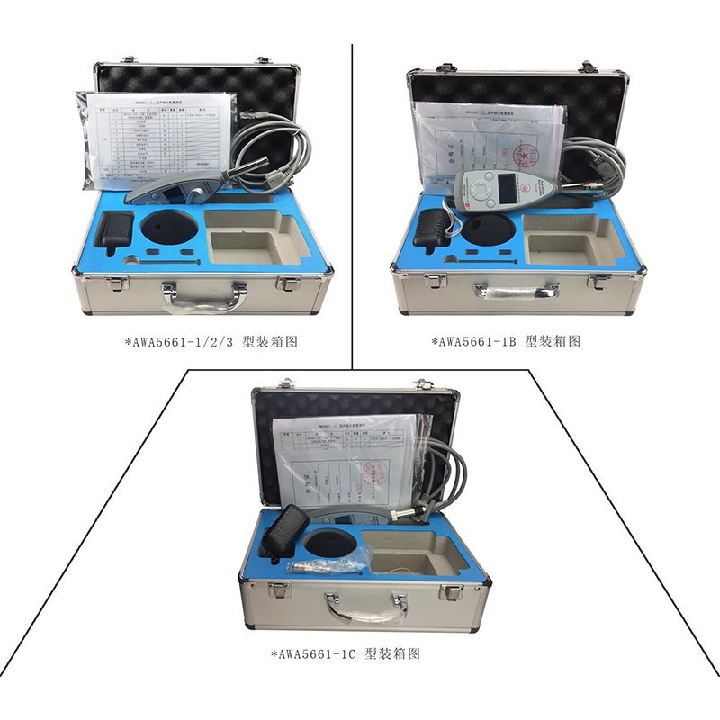 噪音计与电阻测量箱