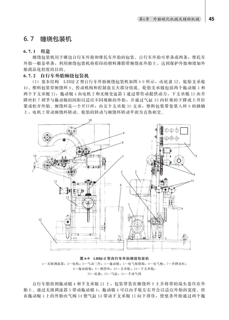 丁苯橡胶与包装纸夹纸机构