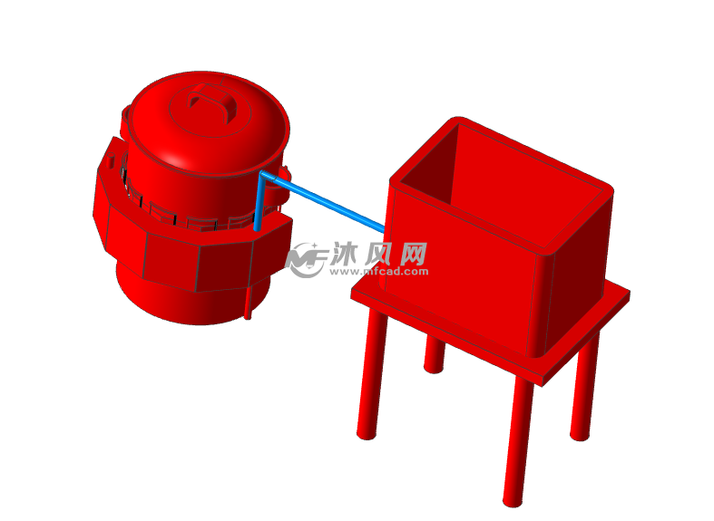 收纳篮与同步发电机模型