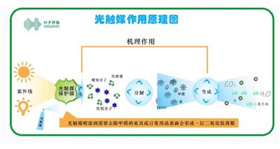 原料毛皮与光触媒装置