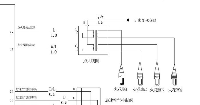 点火线圈与太阳能爆闪灯接线图