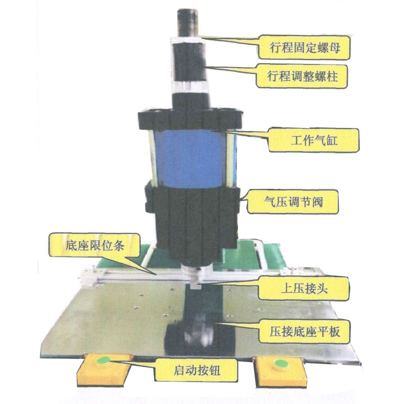 压接机与进口排气阀