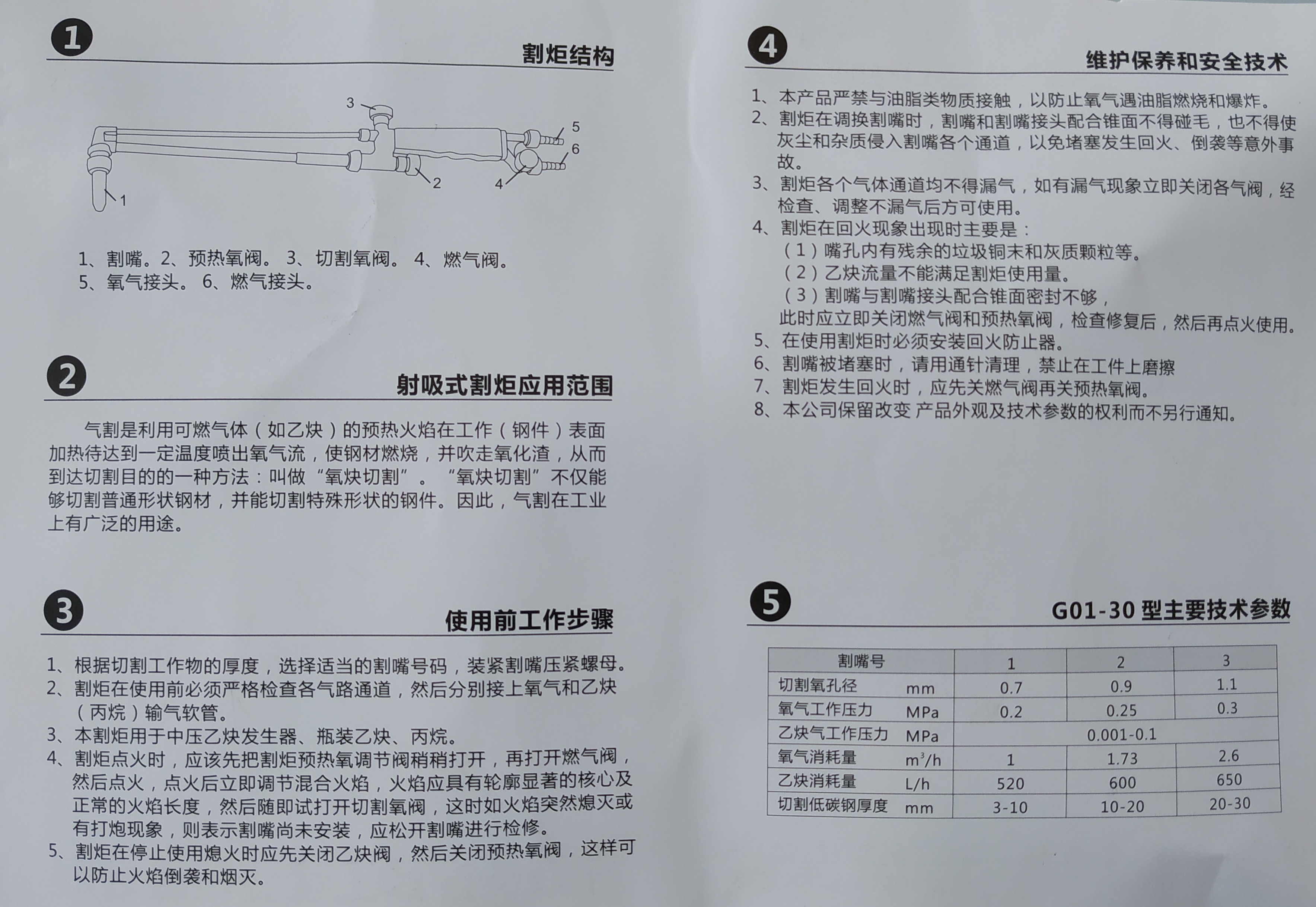 焊炬、割炬与燃气灶质检报告