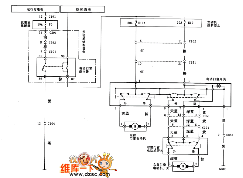 其它金属加工与江淮瑞风电动车窗电路图