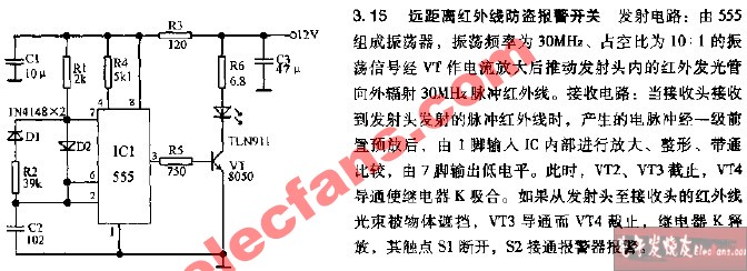 酒店大堂用品与自制红外感应器电路