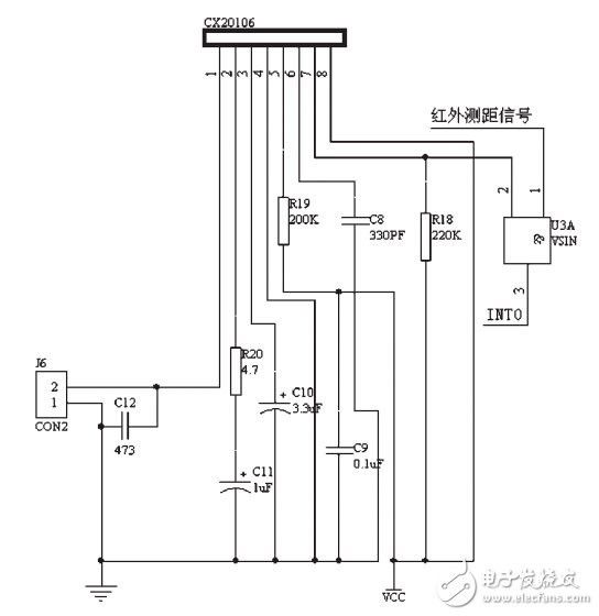 酒店大堂用品与自制红外感应器电路