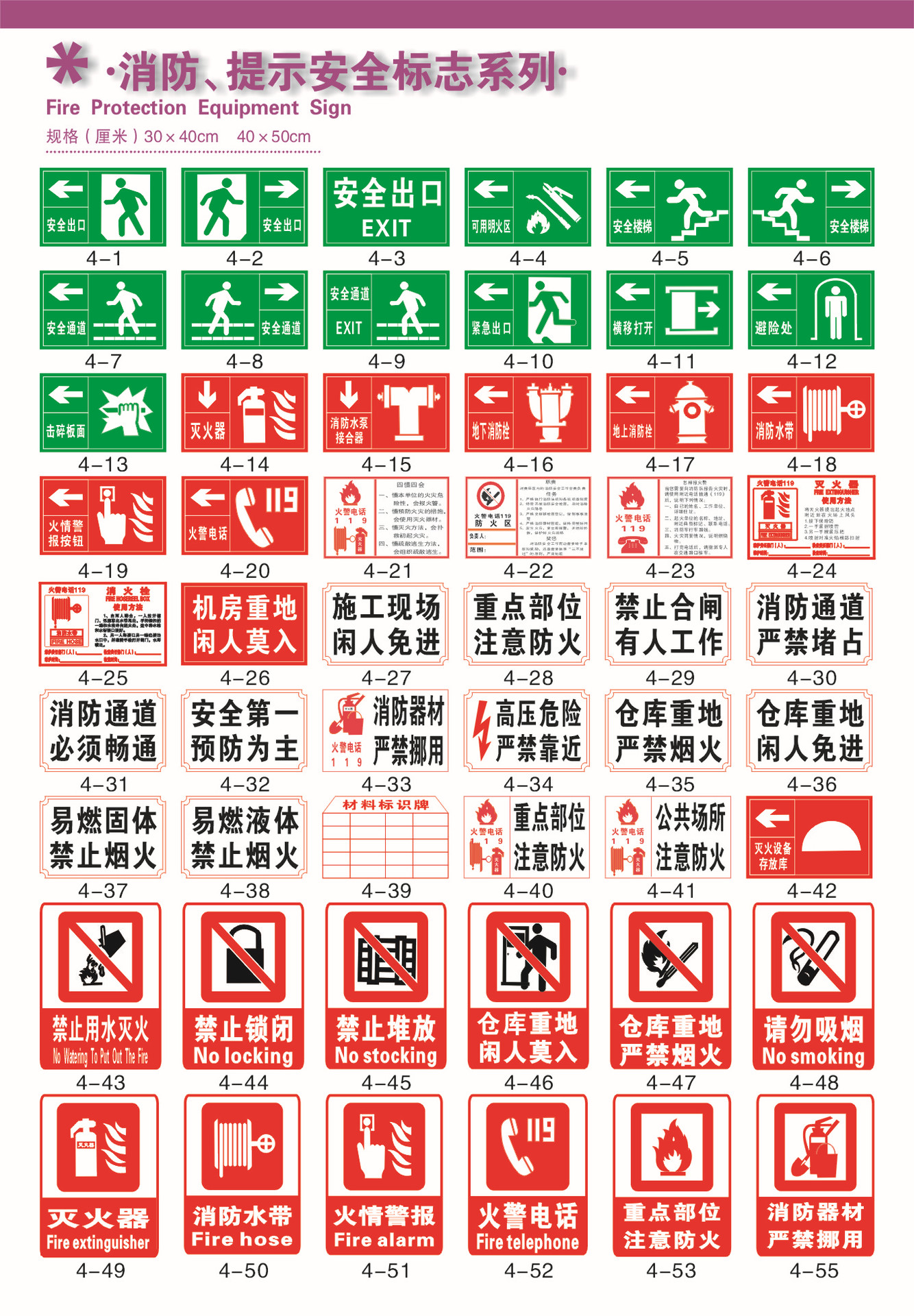 切削加工与消防告示牌