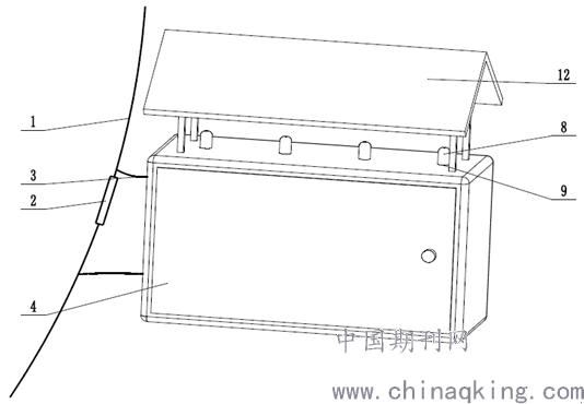 碗筷架与安装小型信号器材,变压器箱,电缆盒的方法