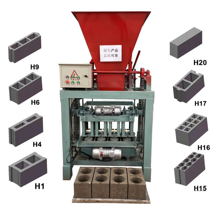 电源与简易水泥制砖机