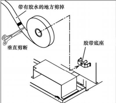 其它化妆品设备与胶带座怎么安装胶带图