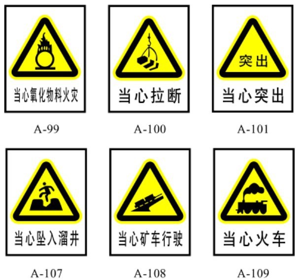 玻璃与戒指安全标志