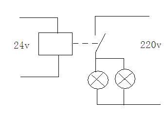 其它网与灯和继电器串联