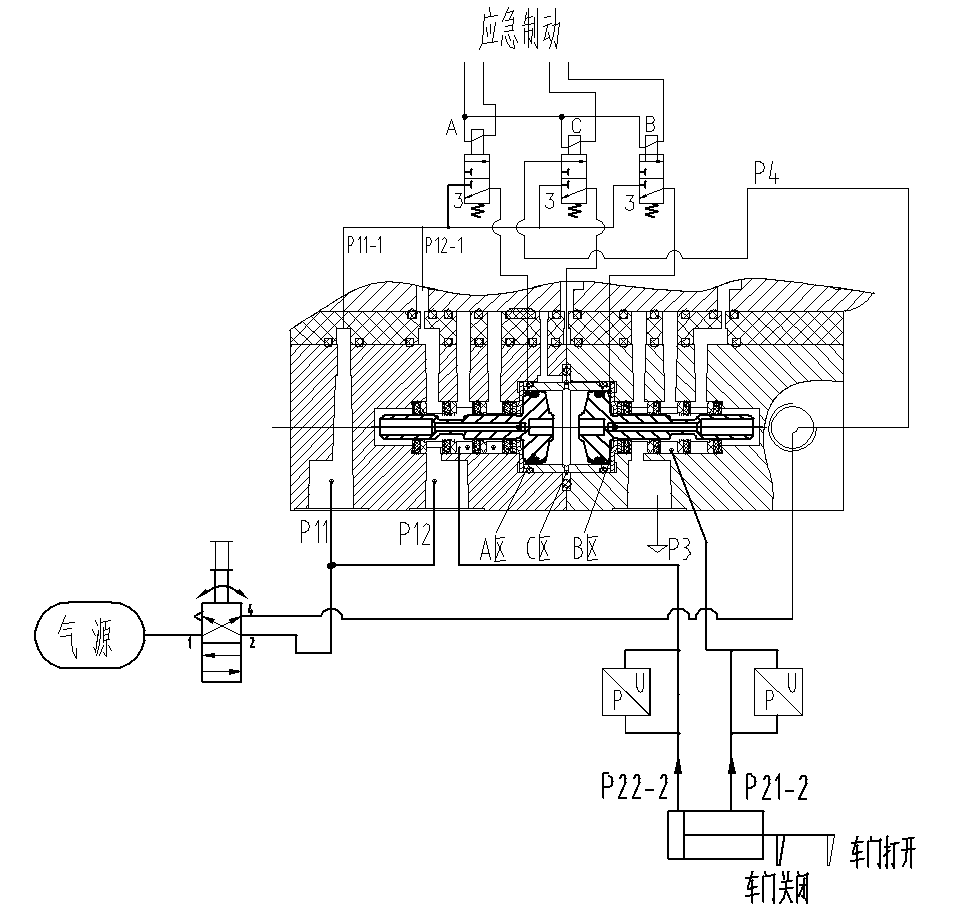 鞣剂与门泵防夹控制工作原理