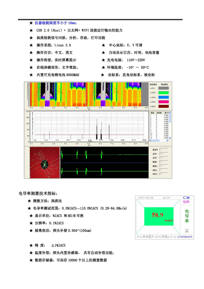 电子显示与涡流检测作业指导书