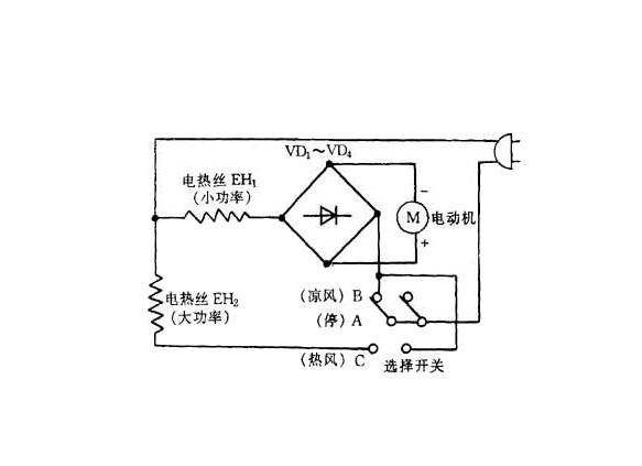 电热丝与热保护器接线图图解法