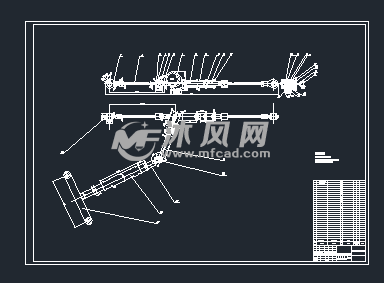 专用机床与转向系统装配图技术要求