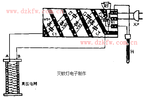 装载机械与灭蚊灯实验