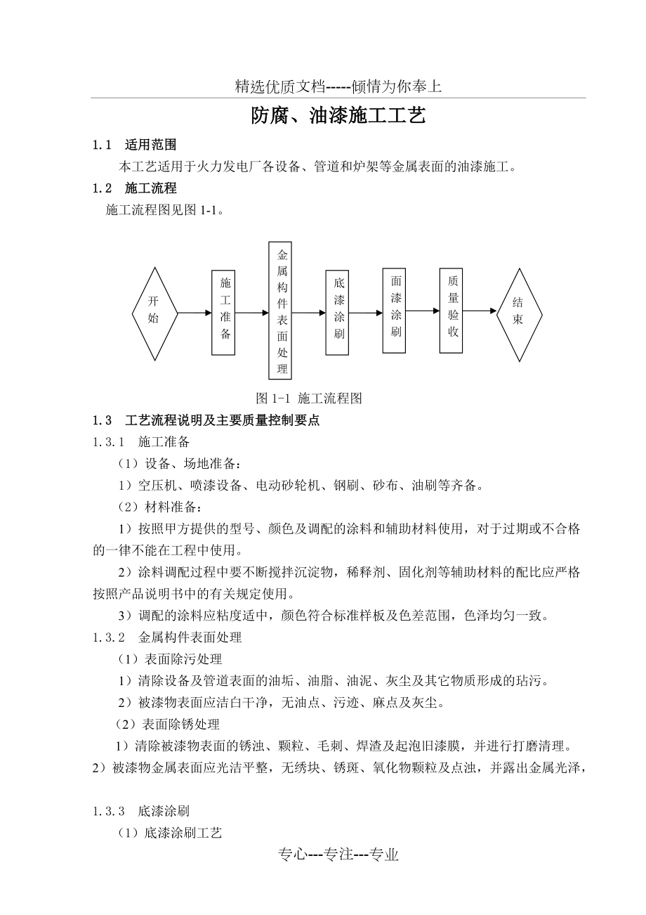 开袋机与防腐涂装的施工工艺