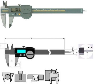 数显卡尺与五金机械设计